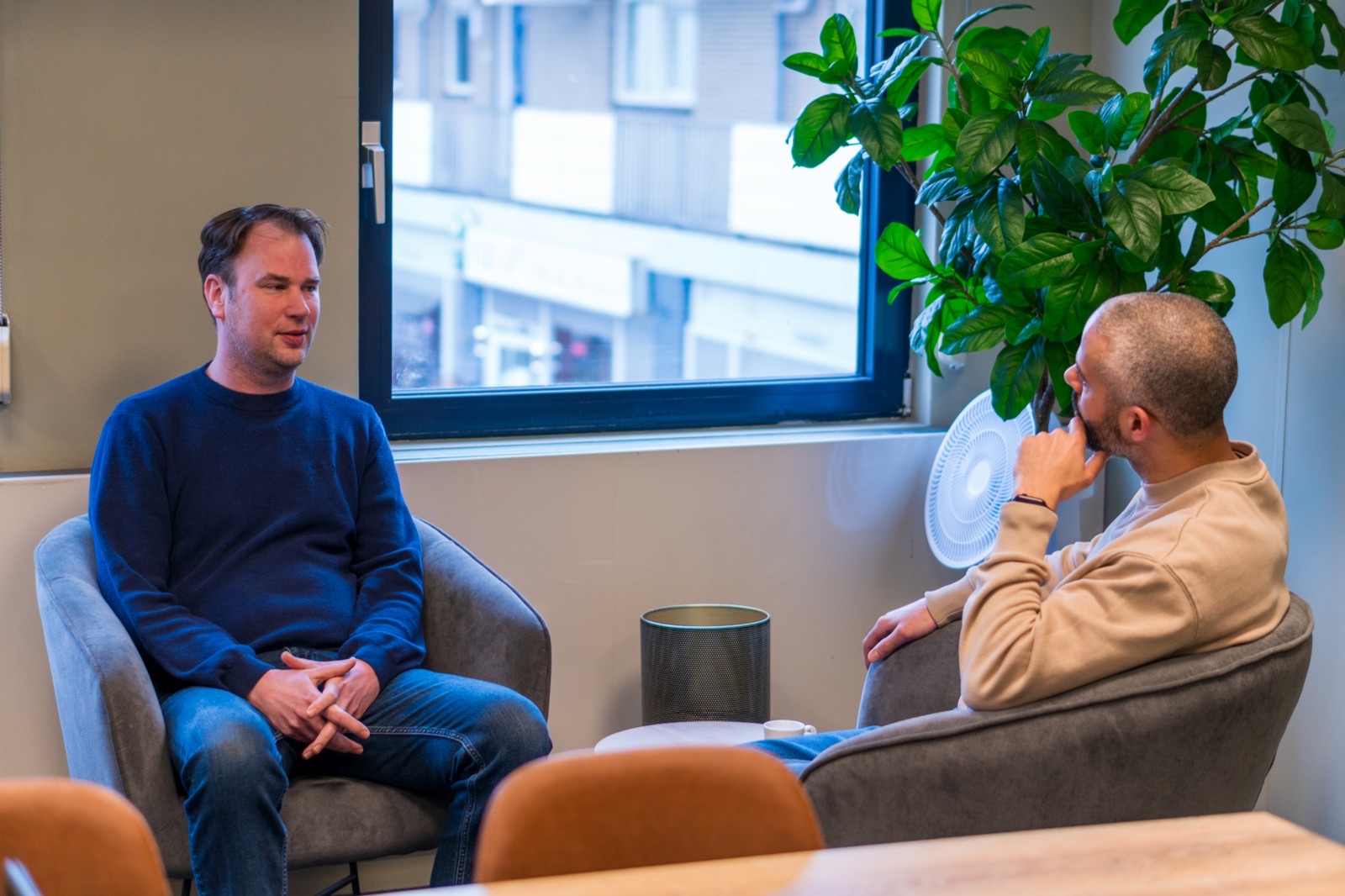 Martijn en Armando van JAM-IT in gesprek over een werkproces